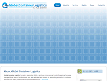 Tablet Screenshot of gclshipping.com